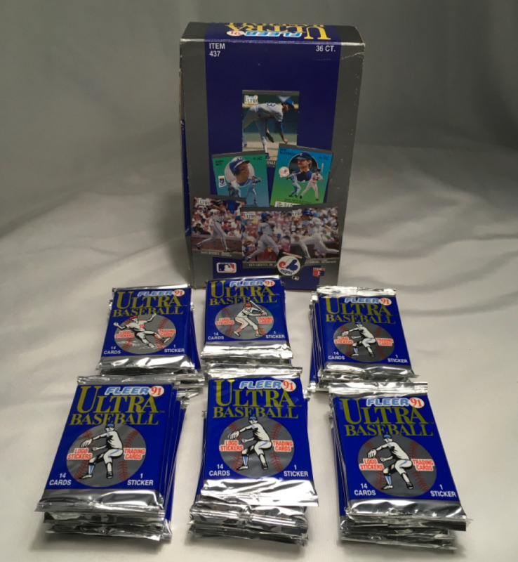 1991 Fleer Baseball 36 Pack Box