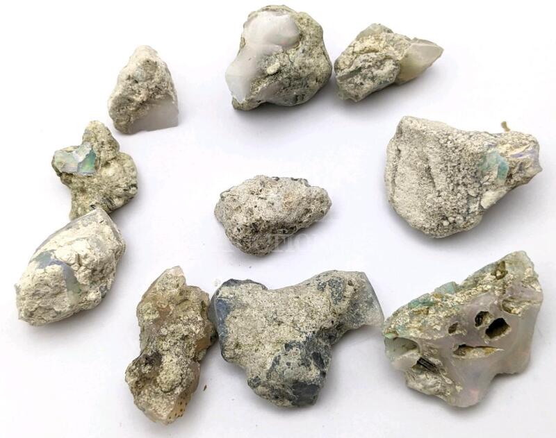 Natural Raw Opal Crystals Stones 15 Grams.