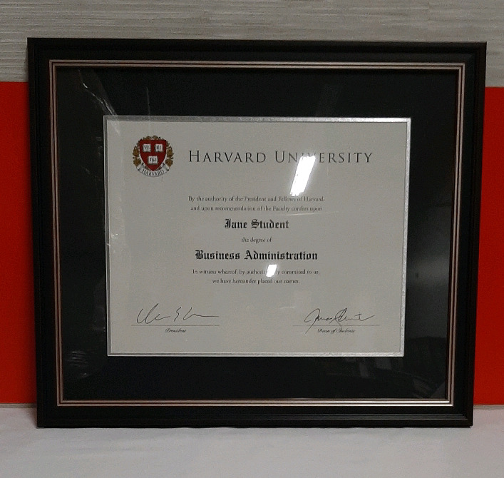 New Diploma Frame