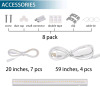 New - Barrina 34" LED Grow Lights for Indoor Plants , 10-Pack . T5 Grow Light Strip - 3