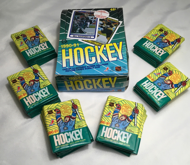 1990-91 OPC NHL Wax Packs 36 Count