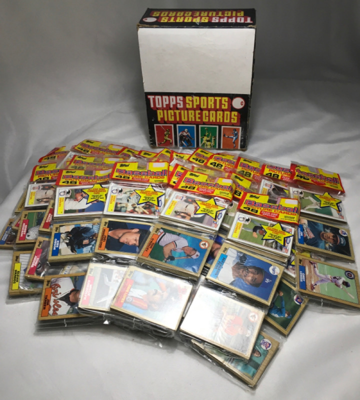 1987 Topps Baseball Cards Sealed 24 Count