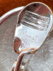 MONET Brushed Silver Earrings and Crown TRIFARI Earrings Signed - 4