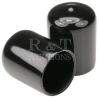 Essentra Conponents Round Vinyl End Caps , 1.5"&times;1.5" , 500+ Caps - New