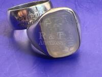 Estate Iraqi high grade Niello Silver Rings