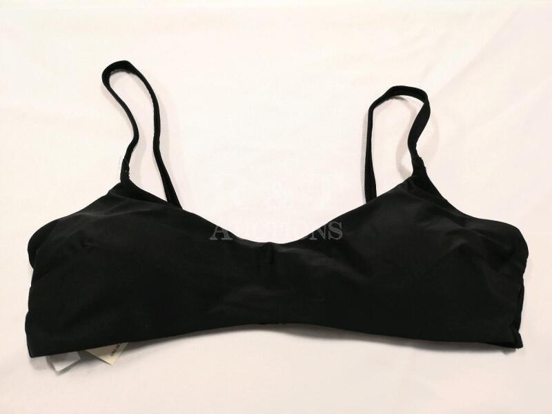 New Aerie Black Bikini Top sz Large