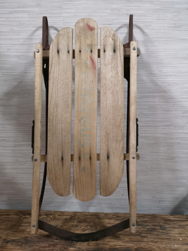 Vintage Snowflake Sled