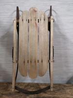 Vintage Snowflake Sled