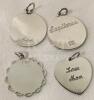 Sterling Charm Bracelet & 18 Charms - 10