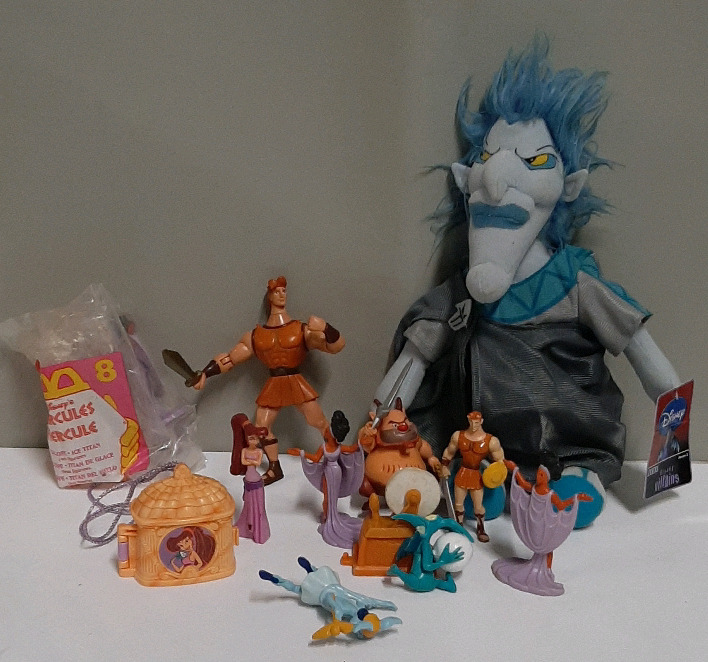 Vintage Disney Hercules Toys Plus More