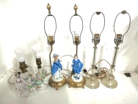 3 Pairs of Vintage Table Lamps