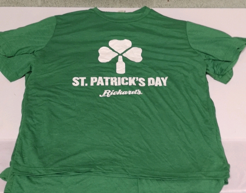 6 New Large/XL Men's Rickard's St. Patrick's Day T-shirts