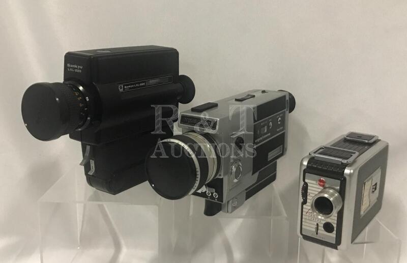 3 Vintage 8mm Movie Cameras
