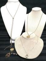 Vintage Jewelry lot - Anitque GP Chain +
