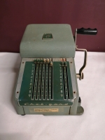 Vintage Metal Safeguard Chek-Gard Check Machine