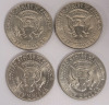 1972 USA Kennedy Half Dollar Coins , Four (4) Coins . High Grade to Uncirculated - 3