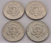 1972 USA Kennedy Half Dollar Coins , Four (4) Coins . High Grade to Uncirculated - 4