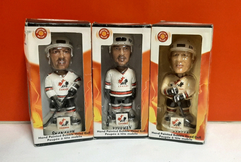 Vintage Team Canada Bobble Heads