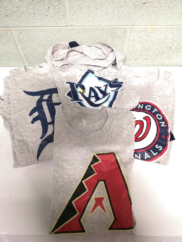 10 New size Large Baseball Teams T-Shirts - Coors Light
