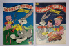 Vintage 1952 Dell Looney Tunes Merrie Melodies #128 & #134 Comics , Good Condition