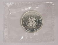 1964 (1864-) Canadian Silver One Dollar Coin Sealed in Original Cellophane