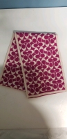 Reversible Coach logo scarf.