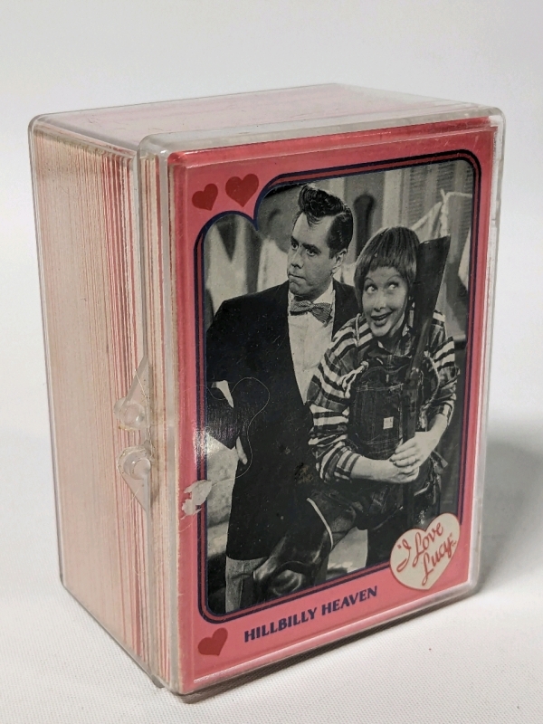 Case of Vintage I LOVE LUCY Collector Cards