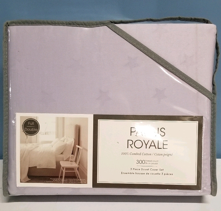 NEW PALAIS ROYALE 3 Piece Duvet cover set DOUBLE