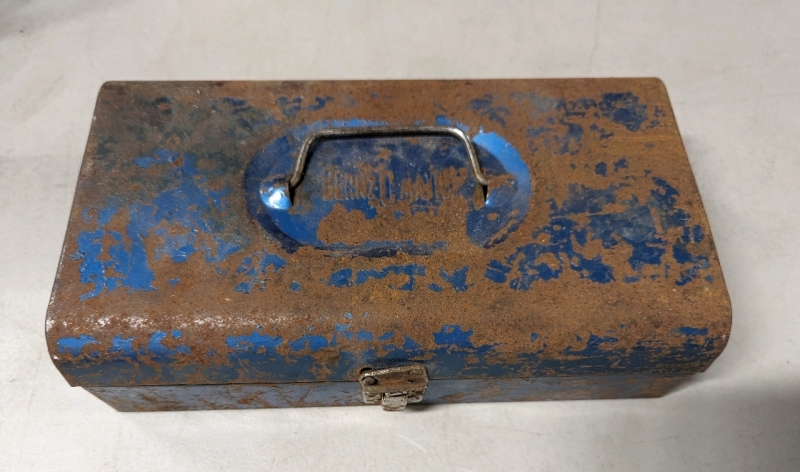 Bernz-O-Matic Tool box with contents.