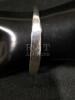 Hammered NAVAJO signed TERLIN Sterling Cuff Bracelet