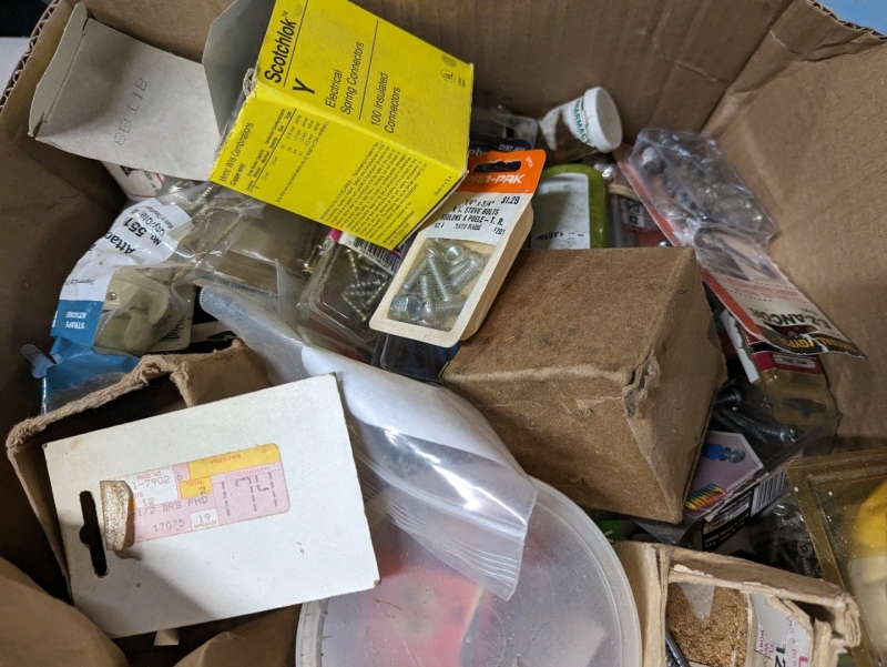 Large Assorted Hardware Jumble.
