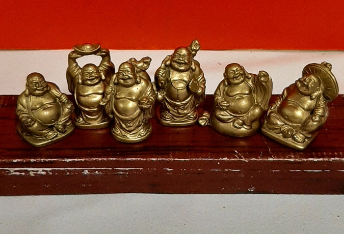 Vintage Feng Shui Laughing Budhas