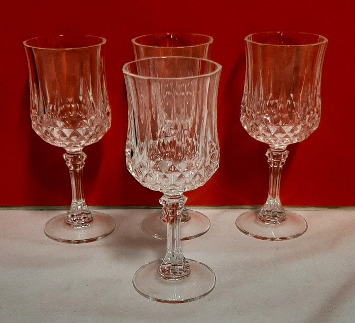 Vintage Cristal d'Arques Longchamp Stemware