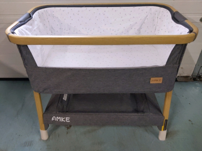 Amke Bedside Crib Baby Bassinet