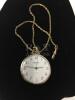 Cardinal 19 Jewels Windup Watch & Fob Chain