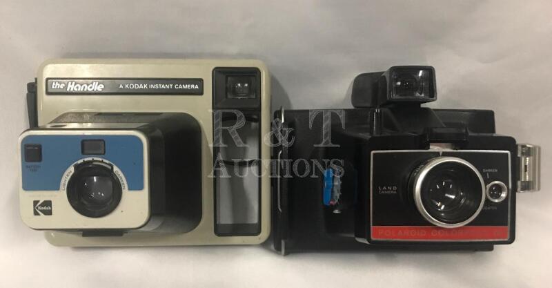 2 Instant Cameras Kodak & Polaroid