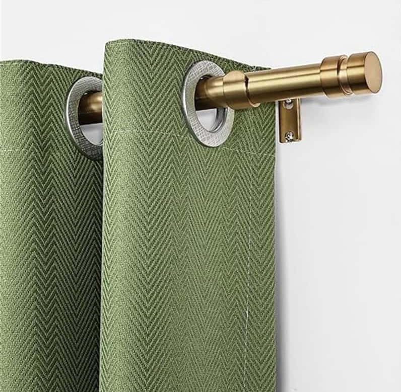 NEW BRIOFOX Curtain Rod Gold