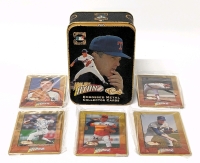 Set of Cooperstown Collection MLB Baseball NATHAN RYAN Classic Embossed Metal Collector Cards