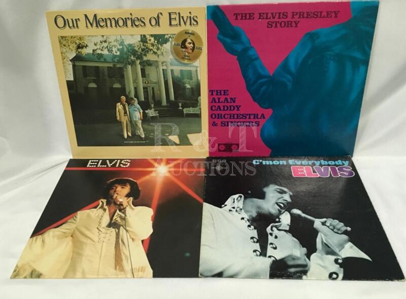 VG 4 Elvis LP Vinyl Records