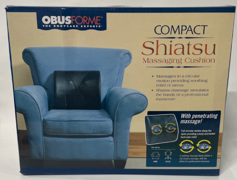 NEW Compact Shiatsu Massaging Cushion