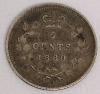 1880 - 1919 Canadian Silver Dimes , Seven (7) Dimes - 2
