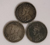 1880 - 1919 Canadian Silver Dimes , Seven (7) Dimes - 7