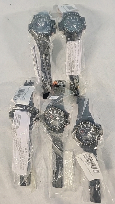 5 New Skmei Men's Large Display LED Watches