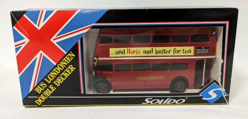 Solido London Bus Double Decker Diecast Model