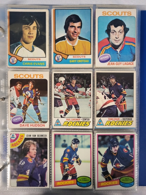 1984-97 Scouts - Rockies - Devils NHL Hockey Cards - 210