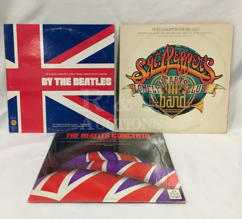 Three (3) The Beatles LP Vinyl Albums