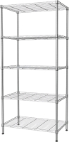 New - SINGAYE 5-Tier Steel Storage Rack Wire Shelving Unit