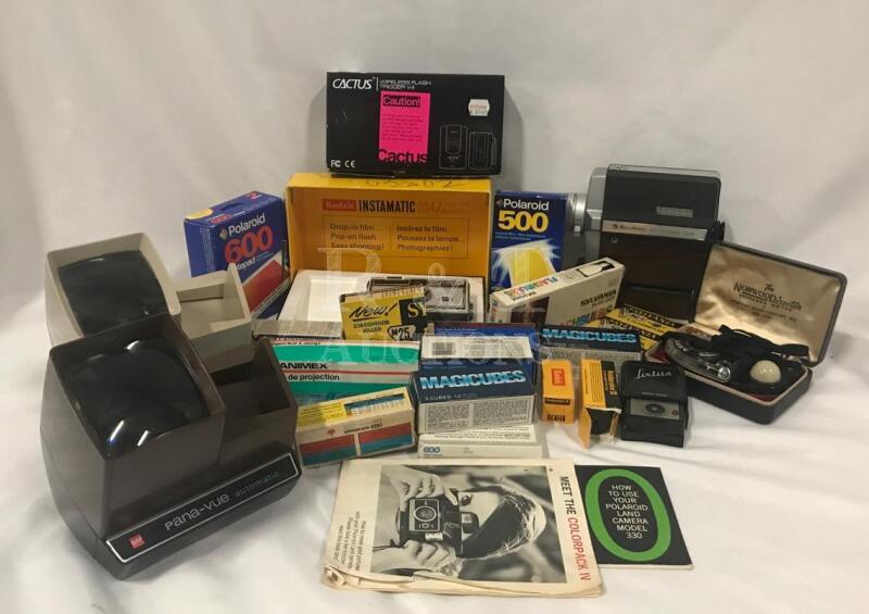 Mixed Lot of Cameras & Accessories