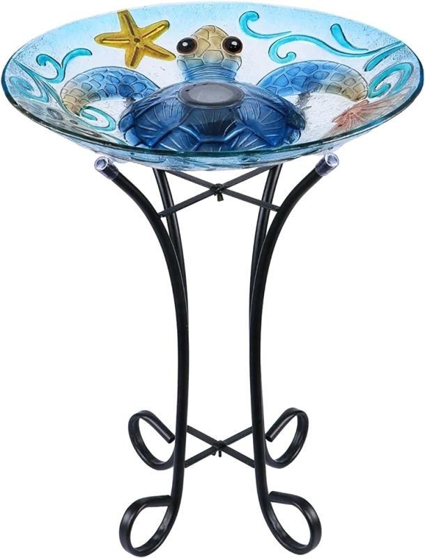 New Mumtop Sea Turtle Bird Bath