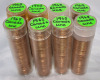 1965 Canadian Uncirculated Penny Rolls , Eight (8) Rolls - 2